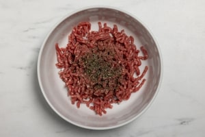 Preparazione Hamburger in friggitrice ad aria - Fase 1