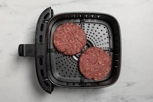 Preparazione Hamburger in friggitrice ad aria - Fase 3