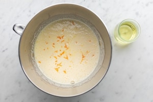 Preparazione Portokalopita - Fase 3