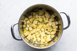 Preparazione Vellutata di cavolo nero - Fase 2