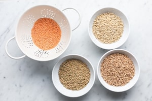 Preparazione Zuppa di legumi e cereali - Fase 1