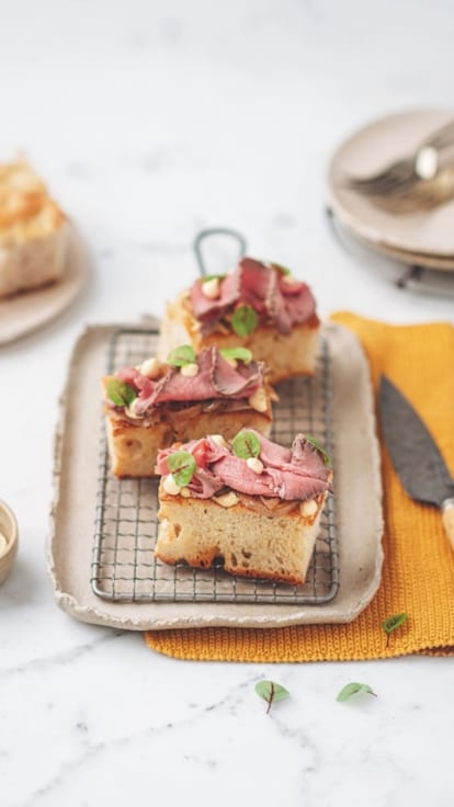 Focaccia mille bolle