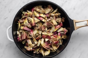 Preparazione Parmigiana di carciofi - Fase 2