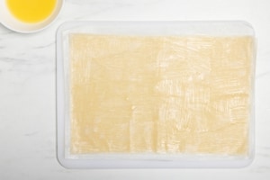 Preparazione Quadrotto di pasta fillo e Philadelphia - Fase 1