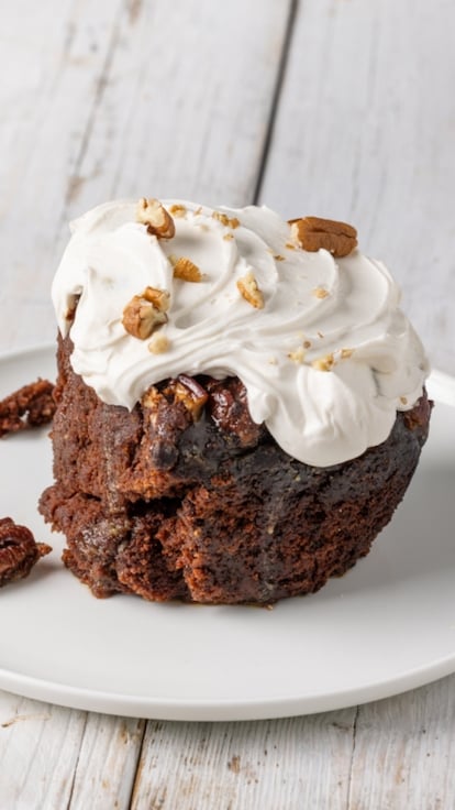 Sticky toffee pudding vegano