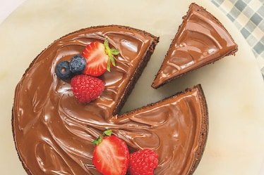 Torta al cioccolato senza zucchero