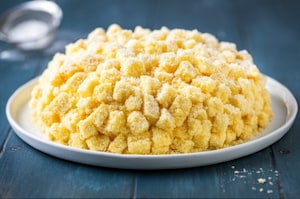 Preparazione Torta mimosa con il Bimby - Fase 8