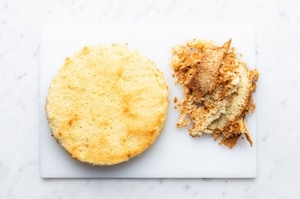 Preparazione Torta mimosa con il Bimby - Fase 3