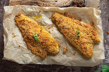 Filetti di orata gratinati