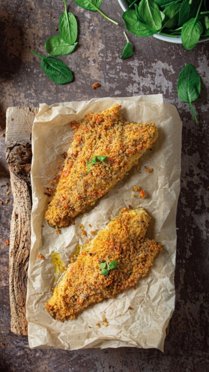 Filetti di orata gratinati