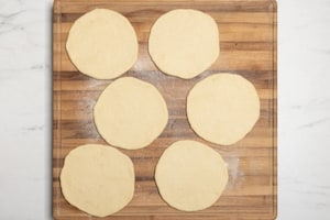 Preparazione Pita in padella  - Fase 4