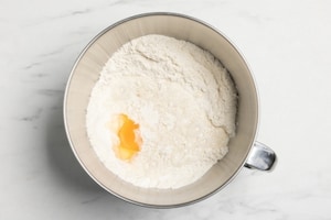 Preparazione Pull apart bread prosciutto e formaggio - Fase 1