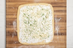 Preparazione Pull apart bread prosciutto e formaggio - Fase 4