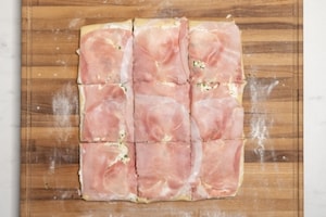 Preparazione Pull apart bread prosciutto e formaggio - Fase 4