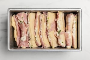 Preparazione Pull apart bread prosciutto e formaggio - Fase 5