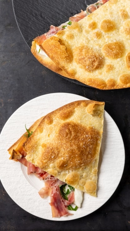 Schiacciata croccante senza lievito