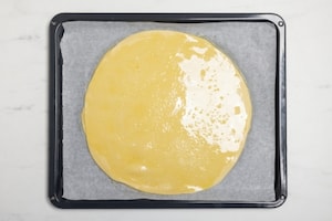 Preparazione Schiacciata croccante senza lievito - Fase 3