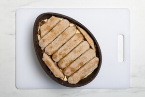 Preparazione Tiramisù nell'uovo di Pasqua - Fase 6