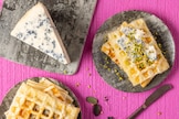 Waffle di sfoglia ripieni di Gorgonzola DOP