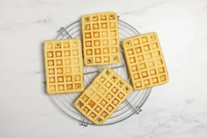 Preparazione Waffle ricetta originale - Fase 3