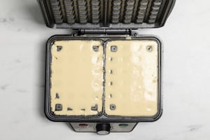 Preparazione Waffle ricetta originale - Fase 2