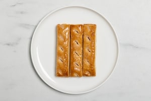 Preparazione Cheesecake con millefoglie e lamponi - Fase 2