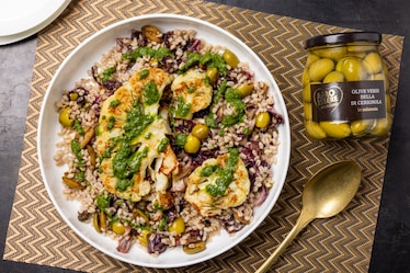 Insalata di orzo e cavolfiore