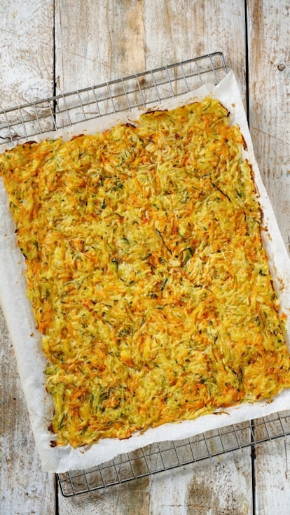 Ottima come antipasto o piatto unico: schiacciata di verdure
