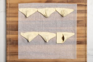 Preparazione Sfogliatelle salate veloci - Fase 2