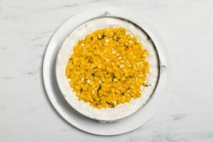 Preparazione Torta estiva al mango con savoiardi - Fase 6