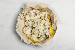 Preparazione Torta salata di pasta fillo in friggitrice ad aria  - Fase 3