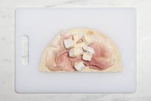 Preparazione Torta salata di piadine  - Fase 1