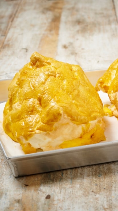 Avevamo delle uova e le abbiamo fatte "alla jova"