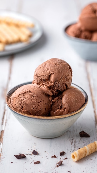 Gelato al cioccolato con il Bimby