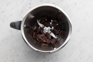 Preparazione Gelato al cioccolato con il Bimby - Fase 1