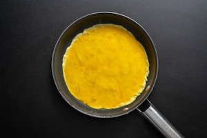 Preparazione Omelette con patate - Fase 2