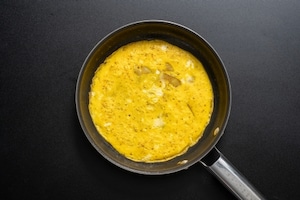 Preparazione Omelette con patate - Fase 3