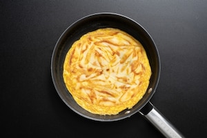 Preparazione Omelette con patate - Fase 3
