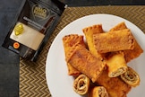 Rotolini di lasagne fritti
