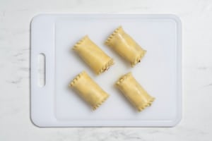 Preparazione Rotolini di lasagne fritti - Fase 4