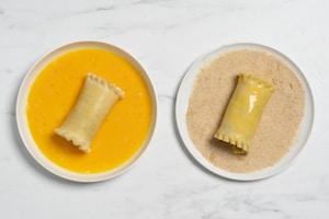 Preparazione Rotolini di lasagne fritti - Fase 4