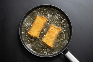 Preparazione Rotolini di lasagne fritti - Fase 5