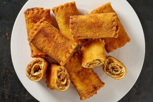 Preparazione Rotolini di lasagne fritti - Fase 6