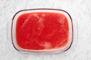 Preparazione Granita di anguria - Fase 3