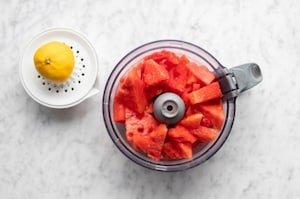 Preparazione Granita di anguria - Fase 2