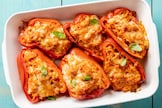 Peperoni ripieni di riso