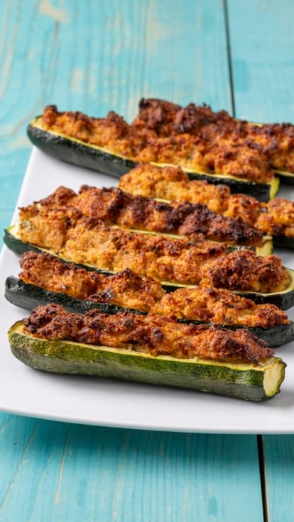 Zucchine ripiene in friggitrice ad aria: un gustoso piatto unico con gli ingredienti che hai in  dispensa