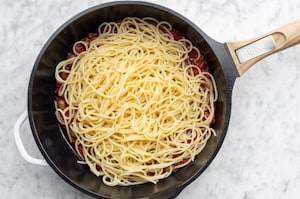 Preparazione Spaghetti alla strombolana - Fase 3