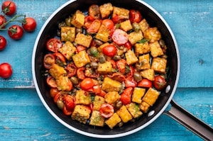 Preparazione Tempeh ai pomodorini - Fase 3