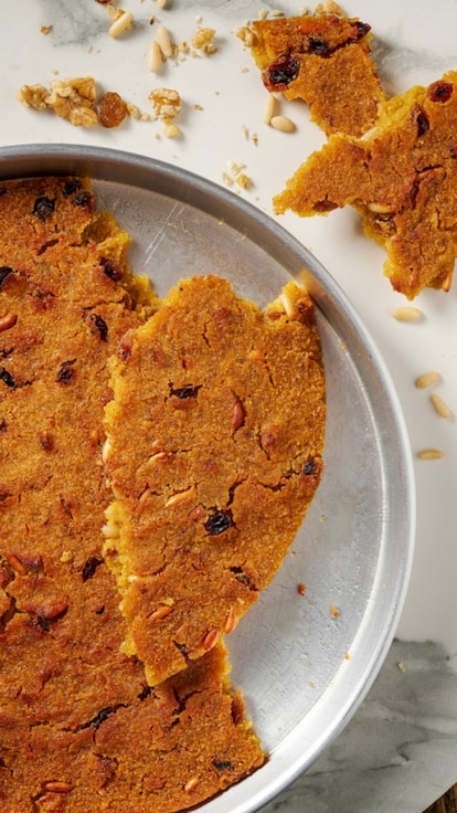 Pizza di granoturco (pizza di randinie abruzzese)